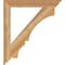 Ekena Millwork Balboa Traditional Rough Sawn Bracket, Western Red Cedar, 4"W x 34"D x 38"H BKT04X34X38BOA01RWR - alternate 2